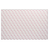 Roze wolken op witte stof van Nicole Janes (Yard (91,4 cm))