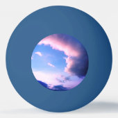 Roze wolken pingpongbal (Voorkant)