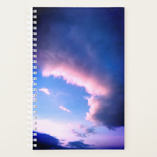 Roze wolken planner (Voorkant)