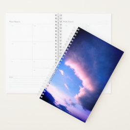 Roze wolken planner