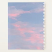  roze wolken planner (Achterkant)