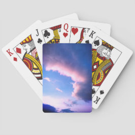 Roze wolken pokerkaarten