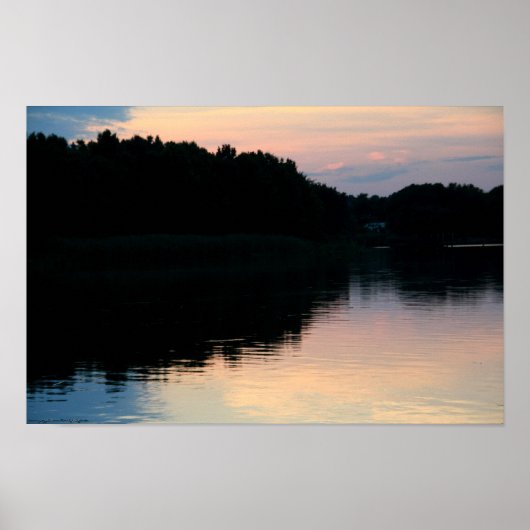 Roze Wolken Print (Voorkant)