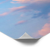 Roze wolken - Rimini, Italië Poster (Hoek)