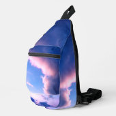 Roze wolken sling bag (Rechterhoek)