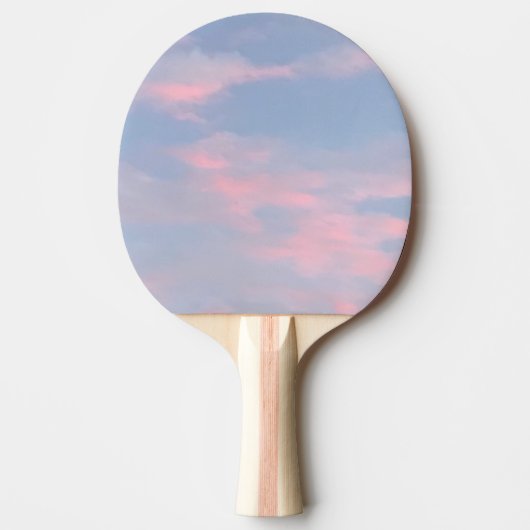  roze wolken tafeltennisbatje (Voorkant)