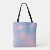  roze wolken tote bag (Achterkant)