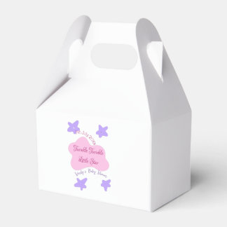 roze wolken twinkelen Twinkle Little Star babyshow Bedankdoosjes