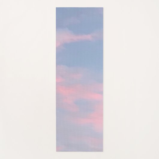  roze wolken yogamat (Voorkant)