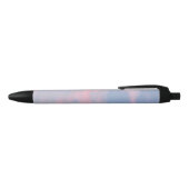 roze wolken zwarte inkt pen (Bovenkant)