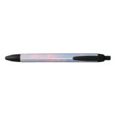 roze wolken zwarte inkt pen (Achterkant)