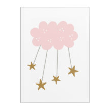 Roze wolkenkrabber Boho roze grijze meid
