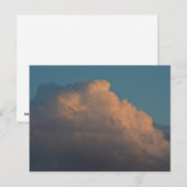  roze wolkenvorming florida briefkaart (Voorkant / Achterkant)