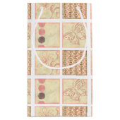 Roze Woodblock Tekeningen van Chariklia Zarris Klein Cadeauzakje (Achterkant)