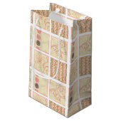 Roze Woodblock Tekeningen van Chariklia Zarris Klein Cadeauzakje (Achterkant Gekanteld)