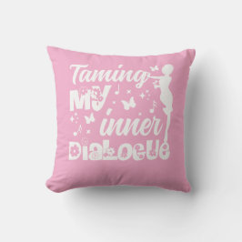 Roze Worpkussen Inner Child & Genezingskussen Kussen