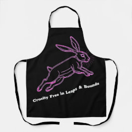 Roze wreedheid-vrij in Leaps & Bounds Hare Schort