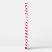 Roze XO Case-Mate iPhone Case (Achterkant / Rechts)