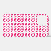 Roze XO Case-Mate iPhone Case (Achterkant (horizontaal))
