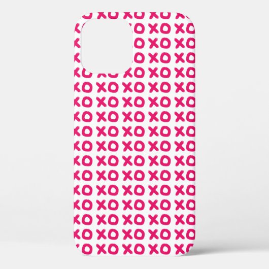 Roze XO Case-Mate iPhone Case (Achterkant)