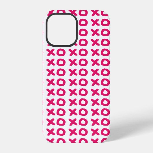 Roze XO iPhone Hoesje (Achterkant)