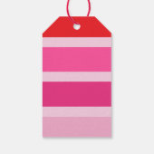 Roze XO OX Valentijn Cadeaulabel (Achterkant)