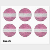 Roze Yarrow Elegant Stickers (Vel)