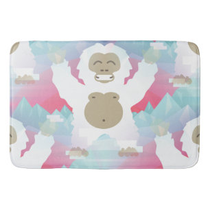 roze yeti badbadkamerbadmat badmat
