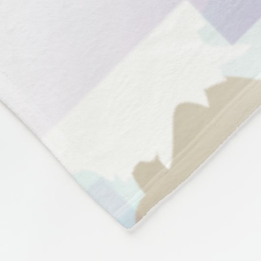 roze yeti deken (Hoek)