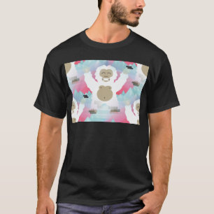roze yeti t-shirt