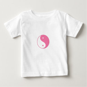 Roze Yin-Yang-symbool