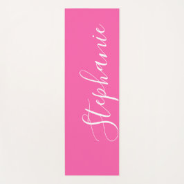 Roze Yoga Mat monogram modern yoga mat