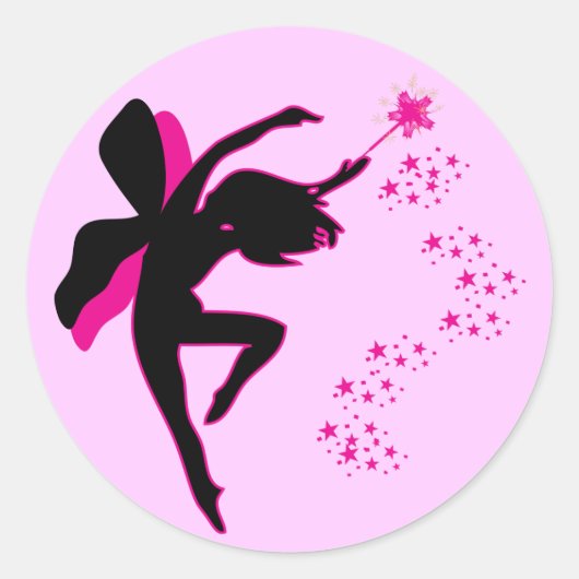 Roze zachte Sticker (Voorkant)