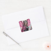 Roze, zachte Stickers (Envelop)