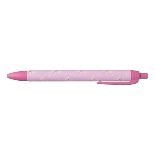  roze, zachte strip pen, zwarte inkt pen (Bodem)