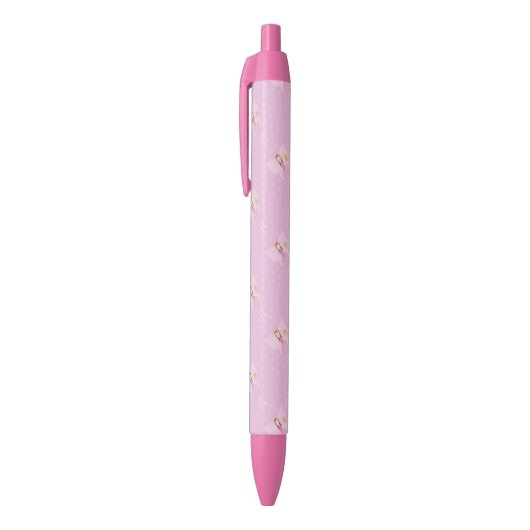  roze, zachte strip pen, zwarte inkt zwarte inkt pen (Top (Verticaal))