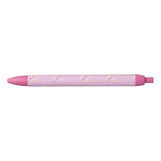  roze, zachte strip pen, zwarte inkt zwarte inkt pen (Voorkant)