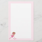 Roze zachte Valentijnsdag Briefpapier (Voorkant)