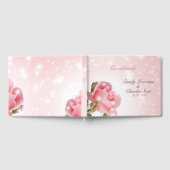 Roze zachtjes Rozen Gastenboek (Volledig)