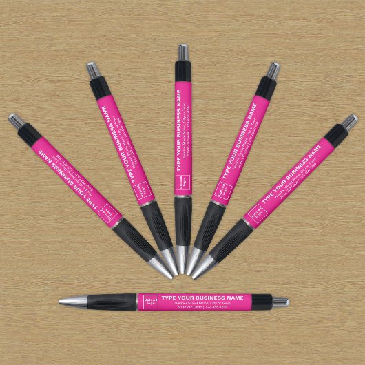 Roze Zakelijk Merk op Pen