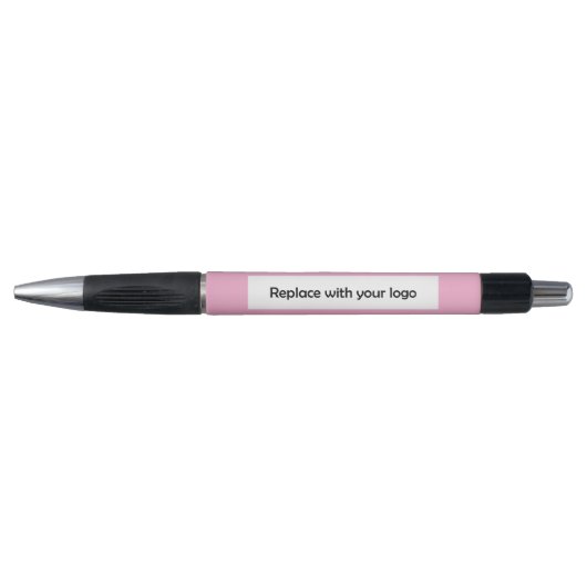 Roze zakelijke logo pen (Voorkant)