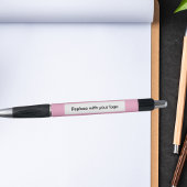Roze zakelijke logo pen