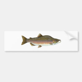Roze zalm bumpersticker