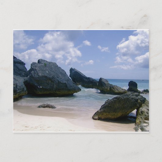 Roze zand briefkaart (Voorkant)