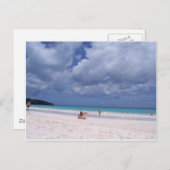 Roze zand briefkaart (Voorkant / Achterkant)