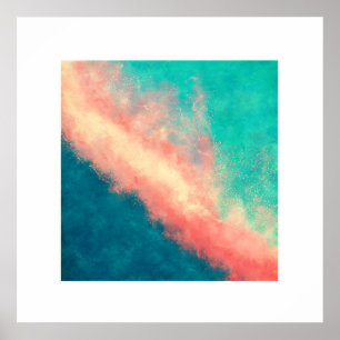 Roze zand paradise (Zen Square) Poster