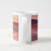 Roze zandduinen, Death Valley, CA Grote Koffiekop (Achterkant)