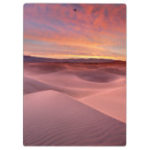 Roze zandduinen, Death Valley, CA Klembord (Achterkant)
