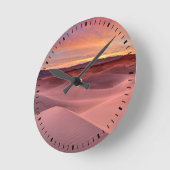 Roze zandduinen, Death Valley, CA Ronde Klok (Hoek)