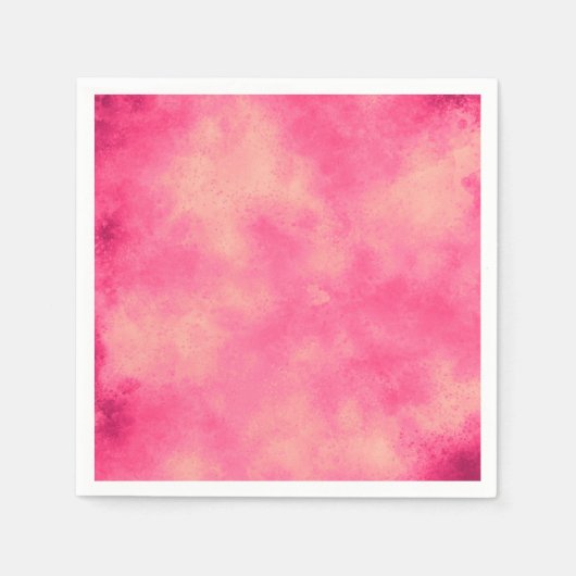 Roze zandstorm  servet (Voorkant)